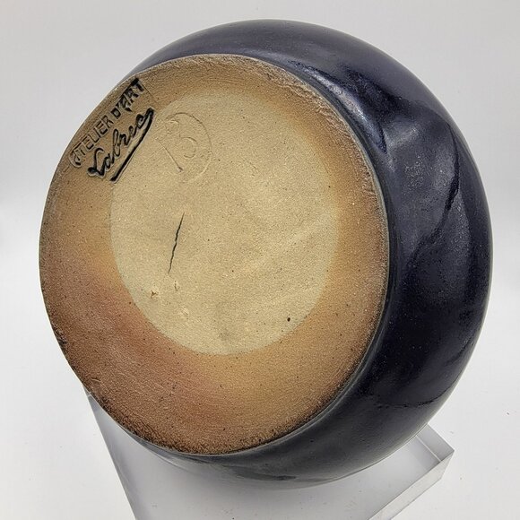 French Atelier D'Art Labrec Pottery Vase - Picture 4 of 5